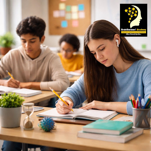 Is your child getting distracted during study time or losing focus in class? At BrainStormers' Ac… post image