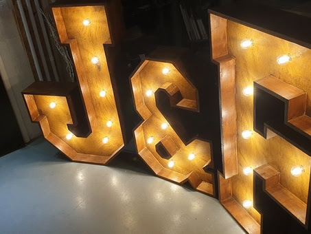 South West Letter Lights - Plymouth