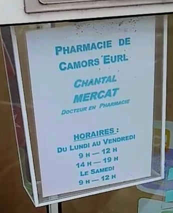 PHARMACIE DE CAMORS