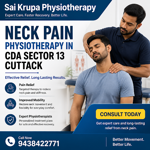 Expert physiotherapists at Sai Krupa Physiotherapy offer top-notch sports injury physiotherapy in…