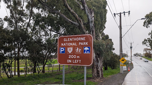 LOCKED Service Road Gate, Glenthorne National Park — Ityamaiitpinna Yarta