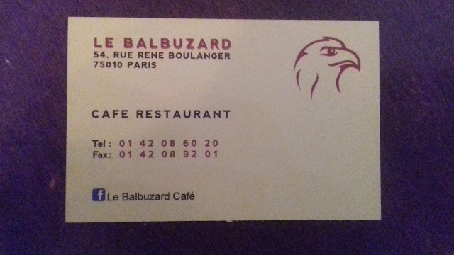 Le Balbuzard Café