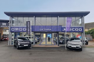 Desira OMODA, JAECOO, Suzuki and Fiat, Abarth, Jeep, Alfa Romeo Aftersales Norwich