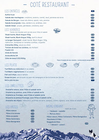 Menu SARL LE DESERT BLANC Page 1