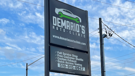 Demario’s Auto Clinic Logo