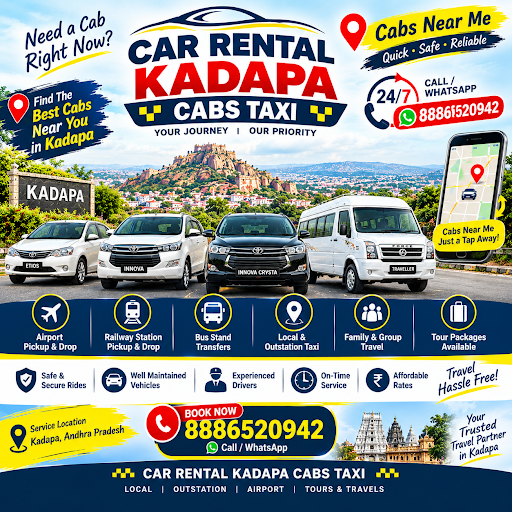 Cabs Near Me in Kadapa post image