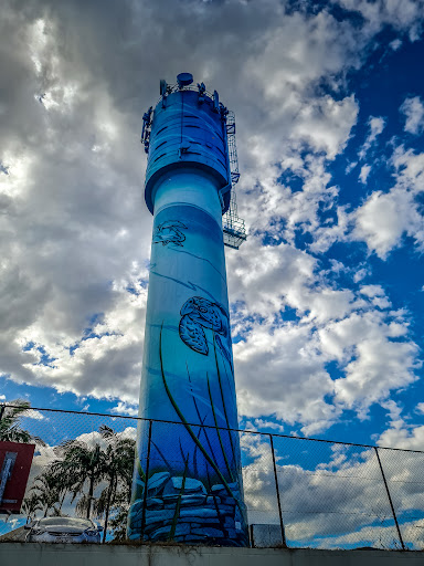 Bongaree Water Tower Art Logo
