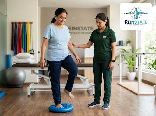 Worried about frequent imbalance, unsteady walking, or fear of falling? At REINSTATE PHYSIOTHERAP…