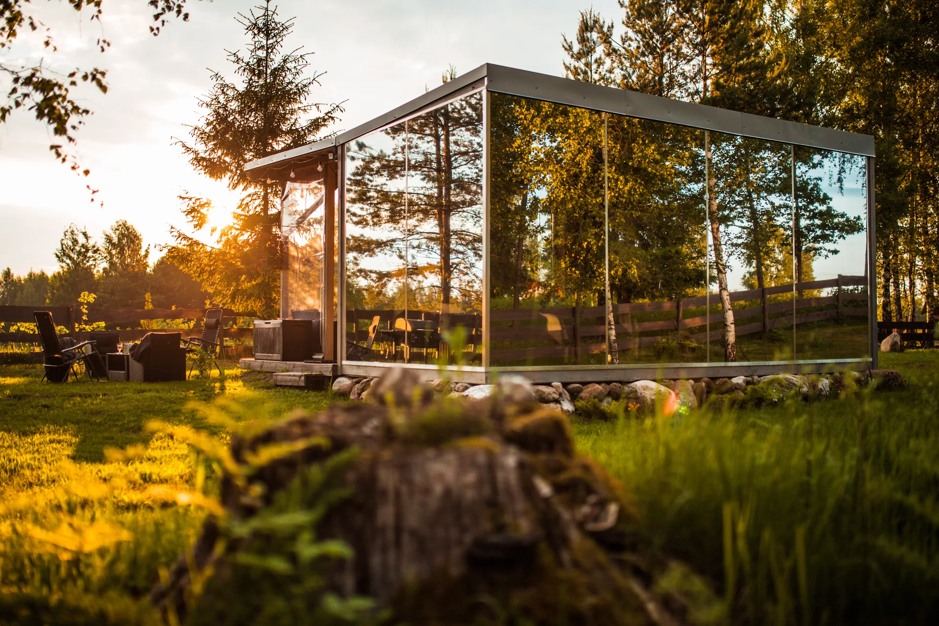 Mirror house