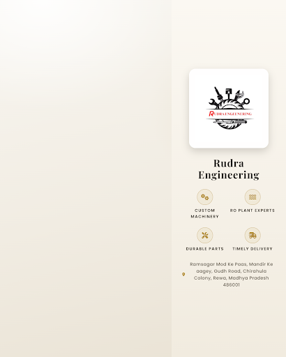 Rudra Engineering specializes in manufacturing high-quality machinery parts including the RFC mac… post image