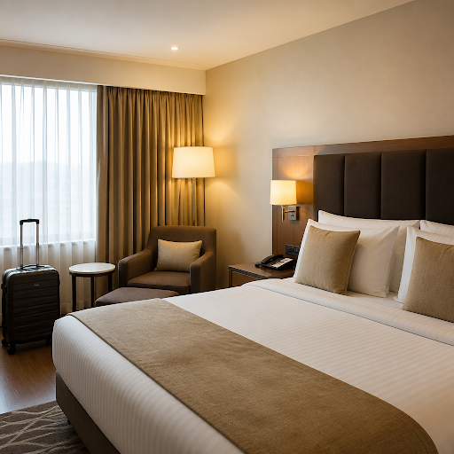 ✔️ Sound-insulated, air-conditioned rooms so you sleep peacefully despite airport traffic and fli… post image