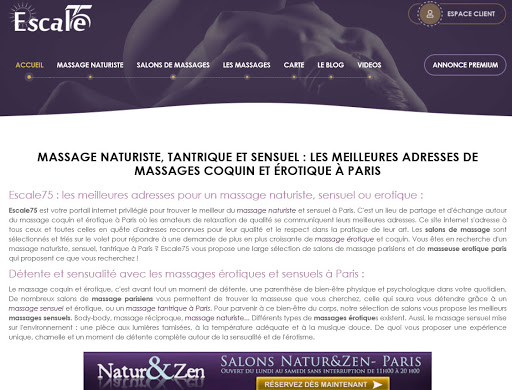 Escale 75 | Annuaire massage érotique - Thumbnail