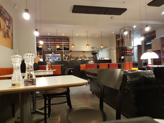 Place around image