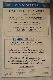 Menu Vin & Marée Murat Exelmans Page 2
