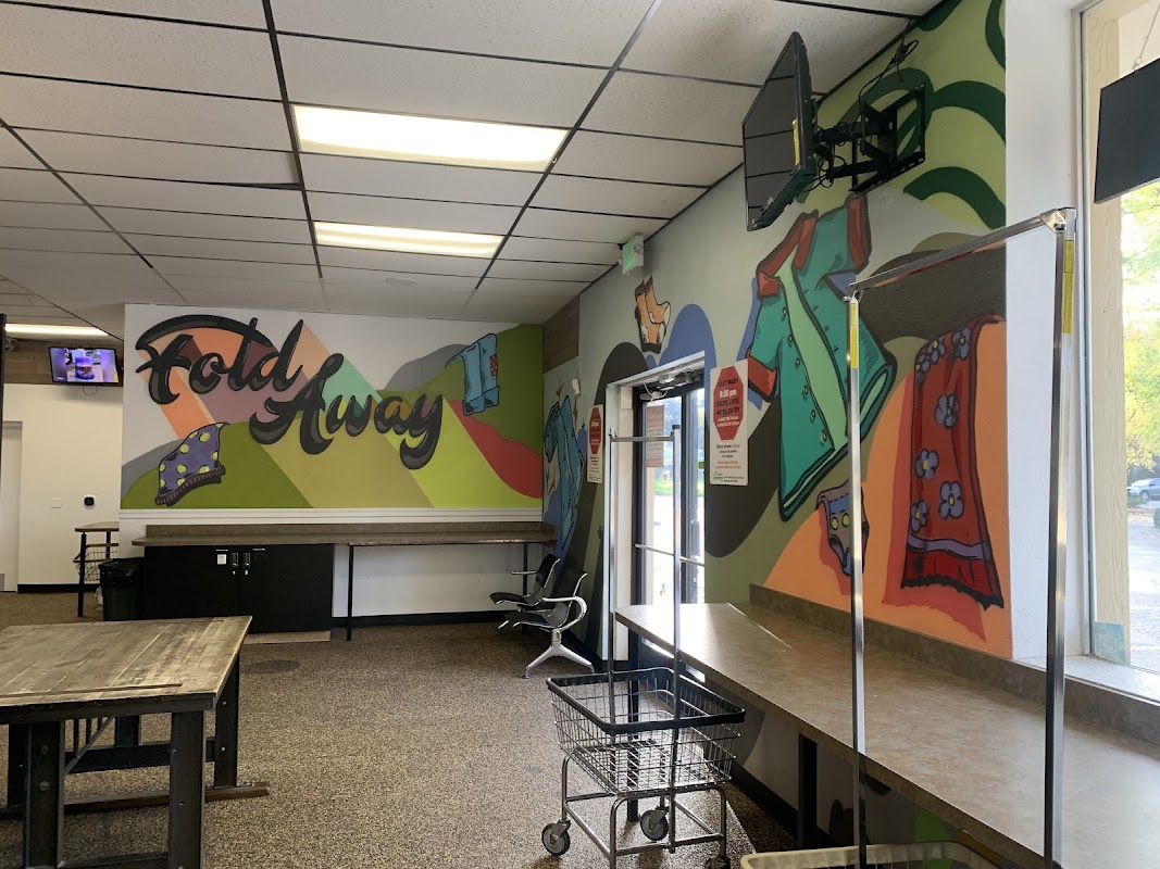 Self-service laundry at Blue Sky Eco Laundry St. John's, Vancouver, WA