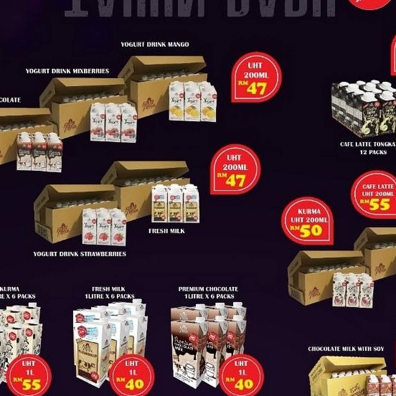 Kedai Susu Farm Fresh Johor Bahru Home Delivery Dan Menjual Produk Tenusu Susu Farm Fresh