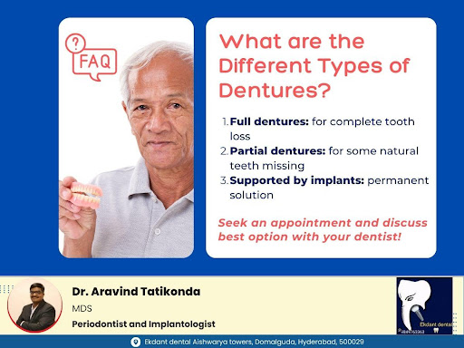 What are the Different Types of Dentures? post image