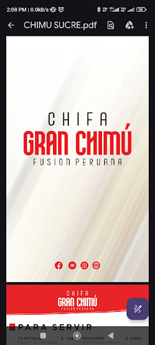 Opiniones de Gran Chimu 2 en Antofagasta - Restaurante