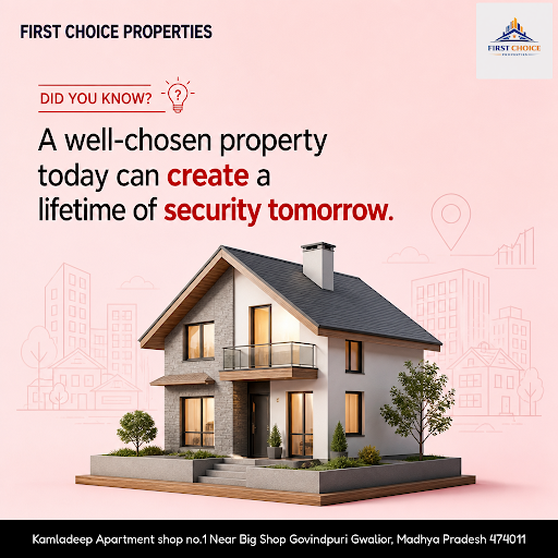 First Choice Properties is a trusted property dealer in Gwalior offering expert property consulti…