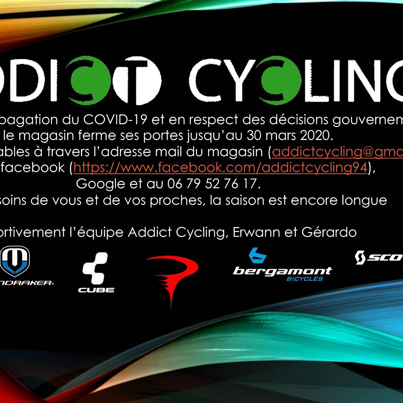 Addict Cycling, Magasin de vente et réparation cycle toutes marques ...