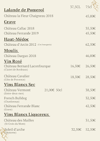 Menu La Côte Braisée Page 9