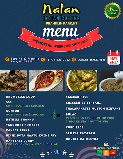 Nalan Indian Cuisine - Rt27 - Thumbnail