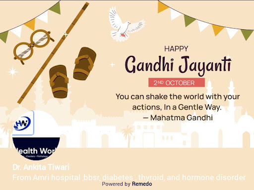 Remembering the Mahatma on his birth anniversary, a beacon of peace and non-violence. Let's striv…