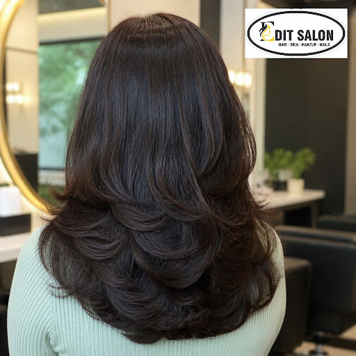Struggling to manage thick, heavy hair? At Editsalon ladies beauty in Karelibag bridal Makeup art… post image