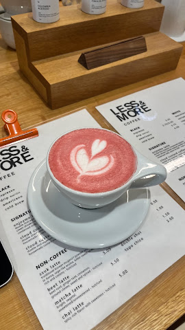 Less and More Coffee ii by null