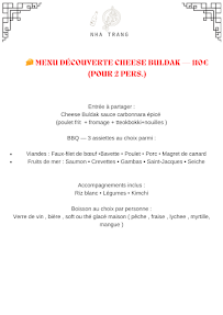 Menu Restaurant Nha Trang Page 6