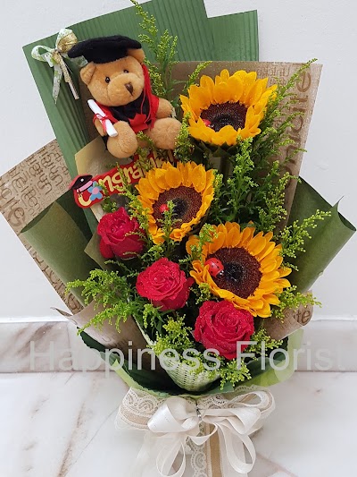 Happiness Florist Batu Pahat 開心花店 Daerah Batu Pahat Johor 60 12 304 7536