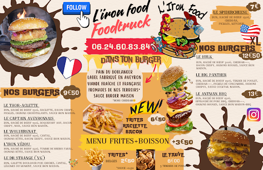 Photo 1 - L'iron food foodtruck de Burgers