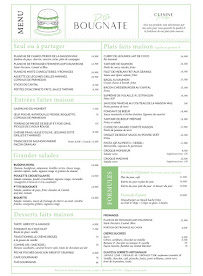 Menu P'tite Bougnate Page 8