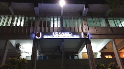 Photos of E-Library Faculty of Business Studies