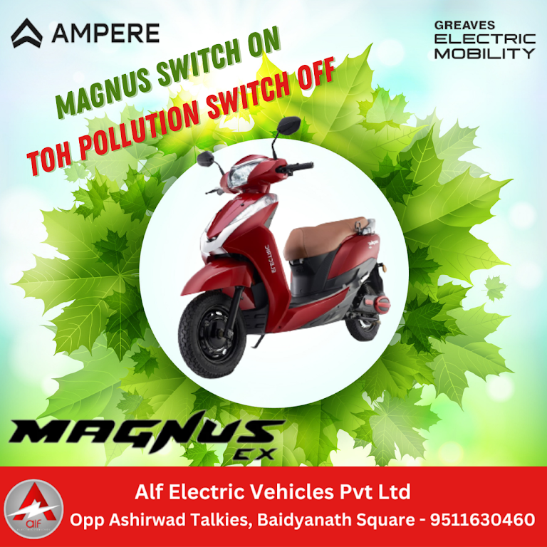 Alf Electric Vehicles Ampere Electric Scooter Electric Bike