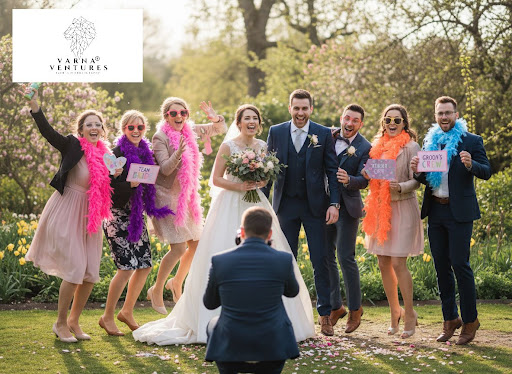 Group wedding photos don’t have to be stiff and boring. At Varna Ventures Events and Photography,…