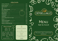 Menu Crêperie des halles Page 2