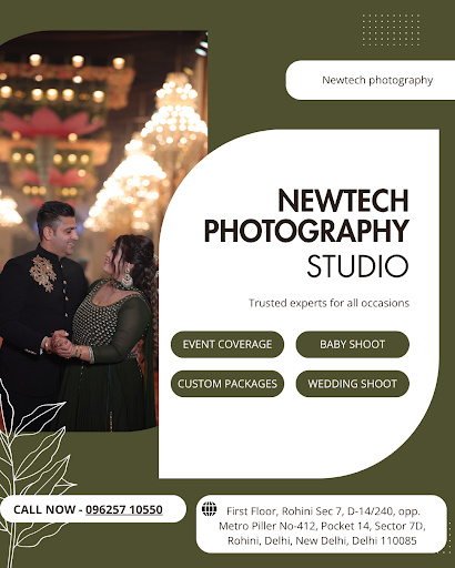 Newtech Photography is a professional photography service located at First Floor, D-14/240, oppos… post image