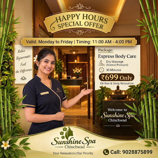 Happy Hour Special: 30 Mins Dry Massage @ ₹699 post image