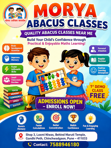 MORYA ABACUS CLASSES post image