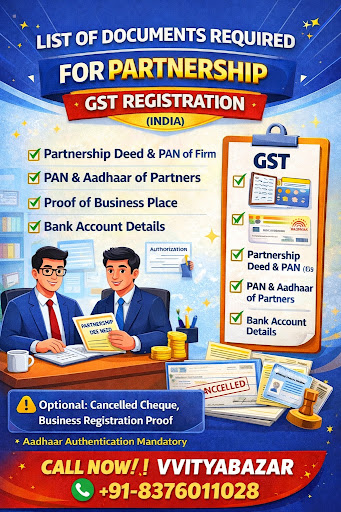 📑 GST REGISTRATION FOR PARTNERSHIP FIRM post image