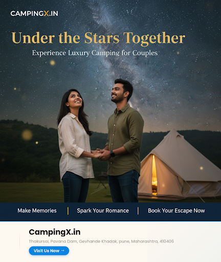 Couples seeking a romantic getaway often overlook the thrill of camping, but at CampingX.in, we'r… post image