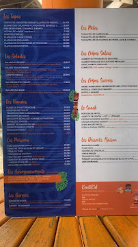 Menu Le Kontiki Page 1
