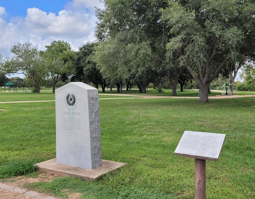 Site of Fort Bend Texas Historical Marker - Thumbnail