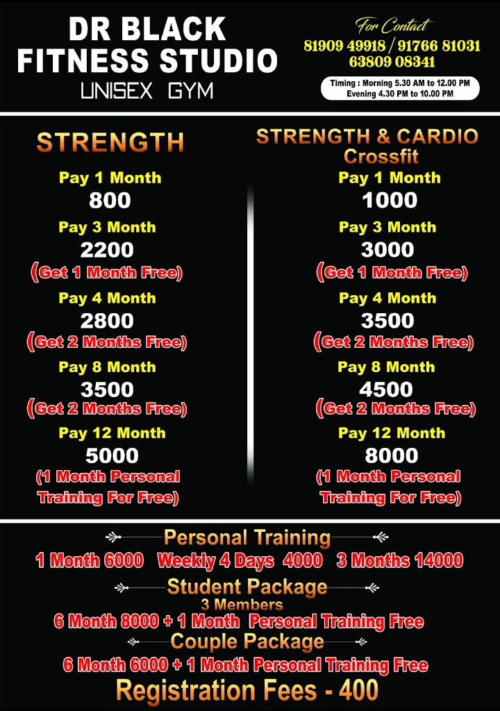 Dr Black Fitness Studio