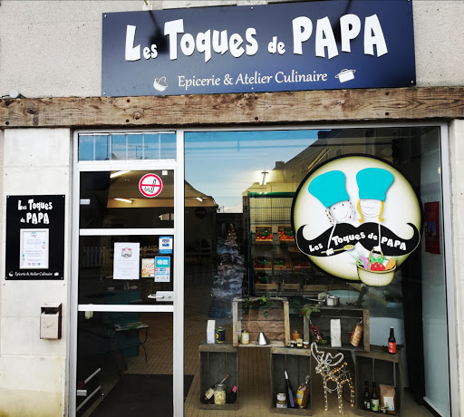 Les Toques De Papa Atelier Cuisine Et Épicerie De Produits Locaux, Fermiers, Bio Et Vrac En Circuits Cours Logo
