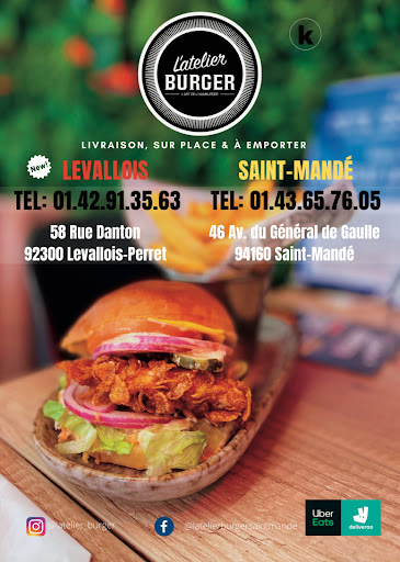 Photo 1 - L’ATELIER BURGER - Levallois