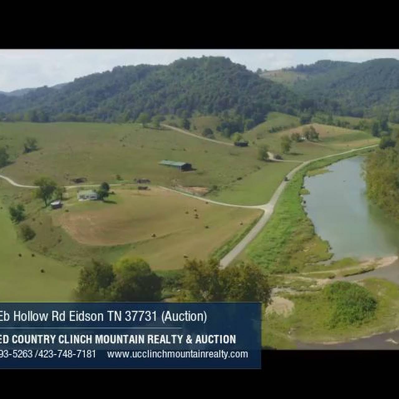 261 ACRES UNRESTRICTED BLISS ON THE CLINCH RIVER AUCTION TN
