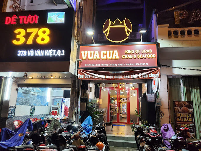 Nhà hàng Vua Cua, 376 Võ Văn Kiệt, Cô Giang, Quận 1