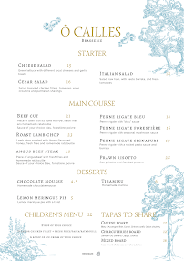 Menu Ô Cailles Page 4
